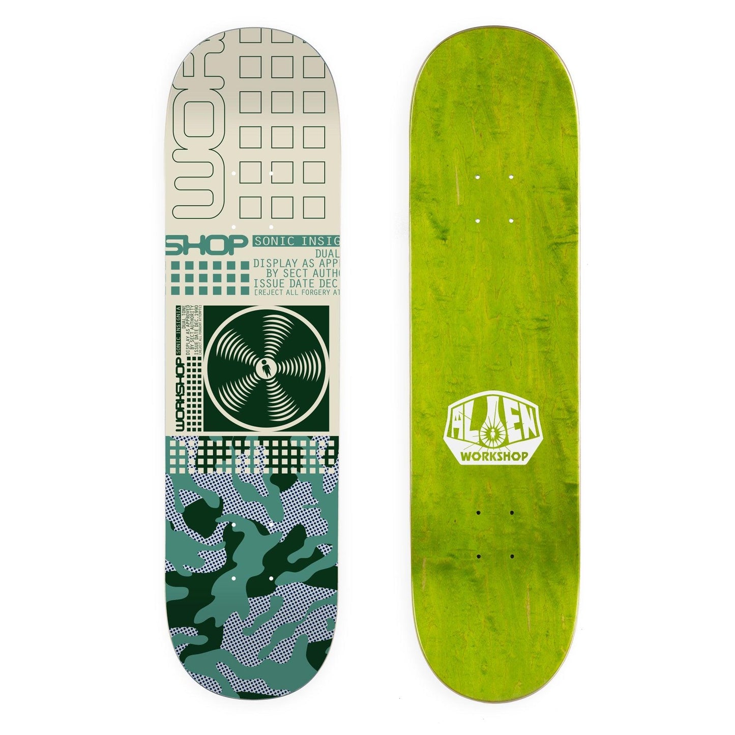 Sonic Insignia Green 8.375"