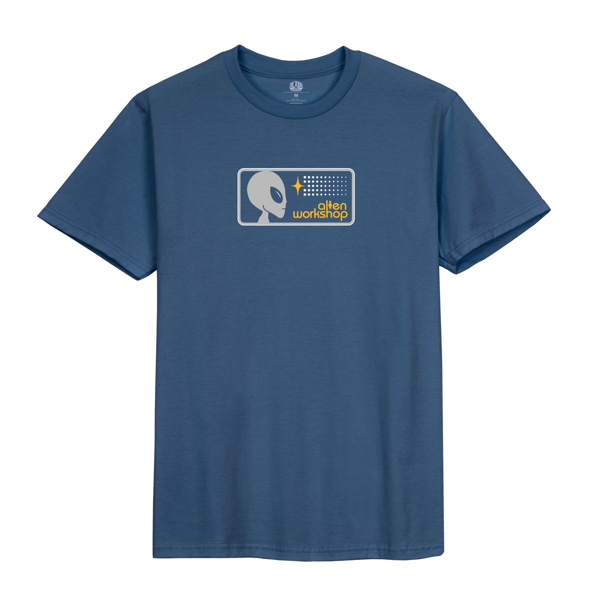 Strobe Badge Tee [Denim Blue]