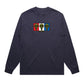 Gas Mask L/S T-Shirt (Navy)